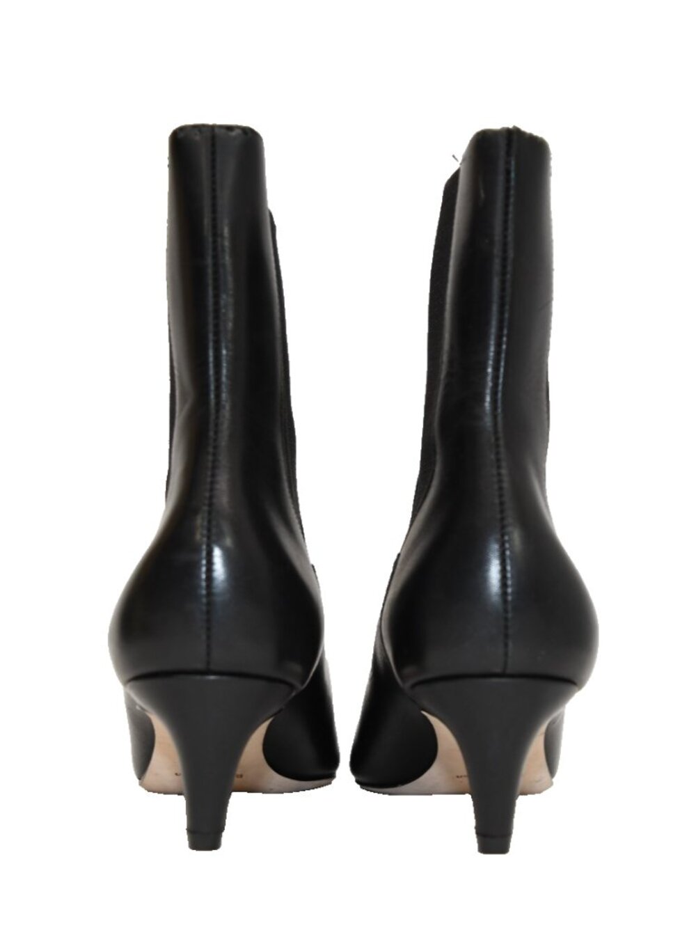 New! Reformation Roberta Ankle Boots Size 9 Black Leather DD469A - Picture 5 of 7